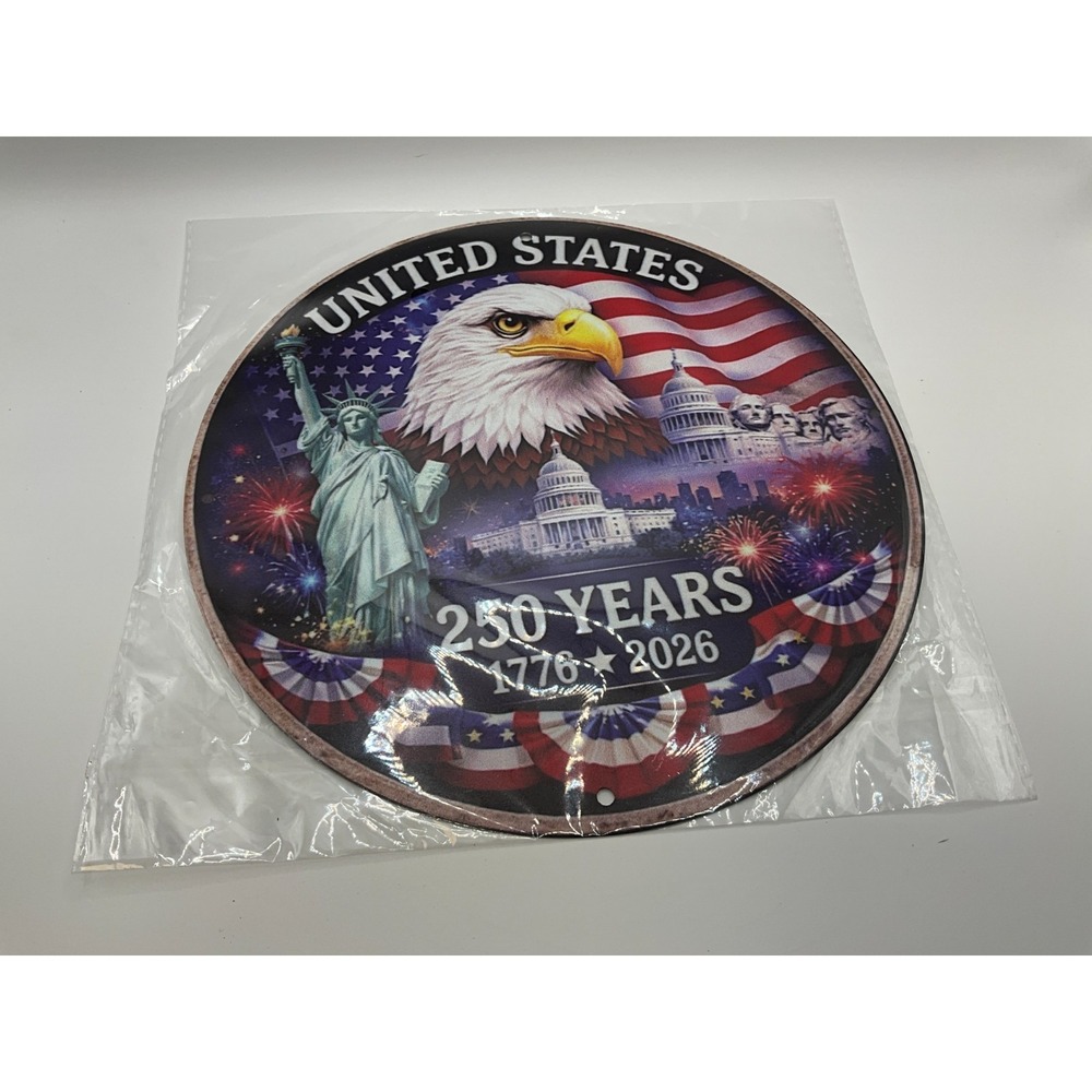 Collectible USA 250th Anniversary disc,‎ brand new, very detailed / colorful